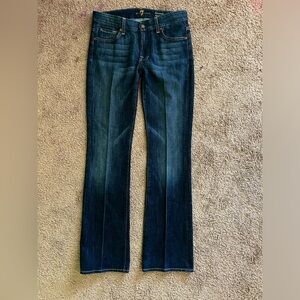 7 for all mankind dark wash Kimmie bootcut jeans